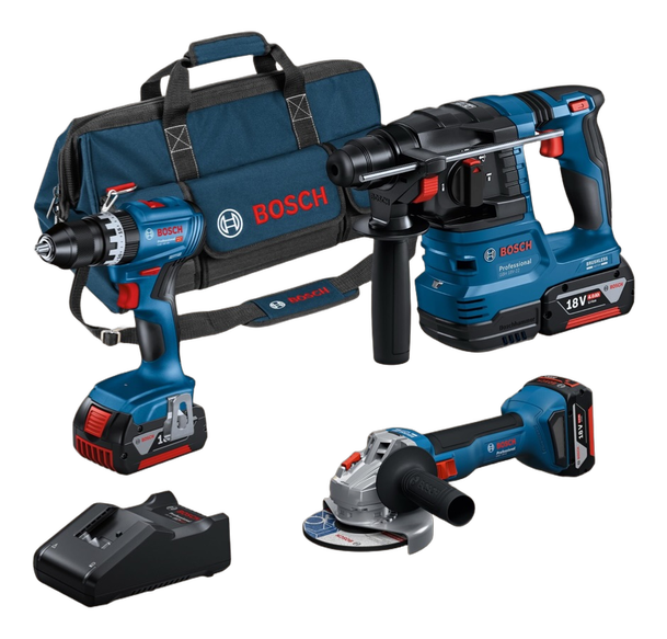 Bosch Kit 3 - 2x 18V 4ah